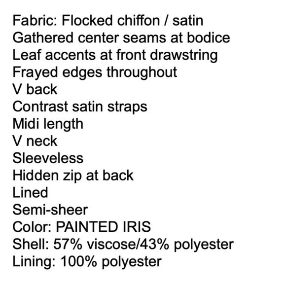 $898 TORY BURCH NWT RUNWAY Authentic Chiffon Iris Blue Cream Red Floral Dress 4 - Picture 11 of 15